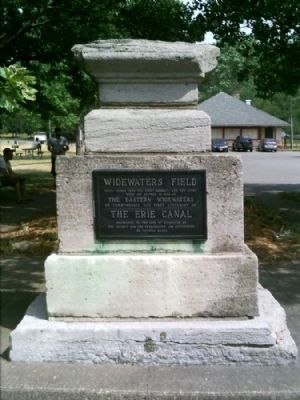 Widewaters Field Marker. Click for full size. Widewaters Field Marker image. Click for full size.