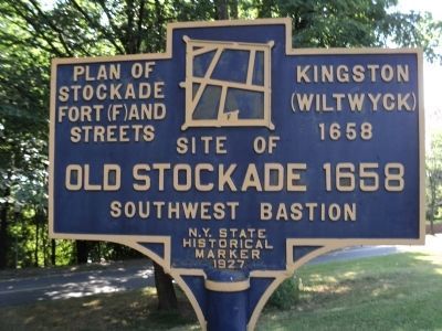 Old Stockade   1658 Marker image. Click for full size.