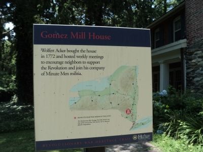 Gomez Mill House Marker image. Click for full size.