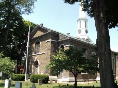 Kingston's Old Dutch Church image. Click for full size.