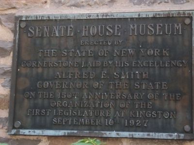 Senate House Museum Marker image. Click for full size.