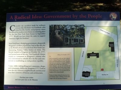 A Radical Idea: Government by the People Marker image. Click for full size.