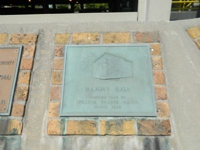 Major's Hall Plaque 1 image. Click for full size.