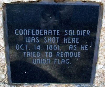 Confederate Soldier Marker image. Click for full size.