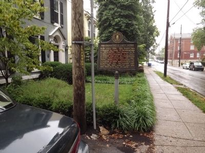 Breckinridge's Last Home Marker. Click for full size. Breckinridge's Last Home Marker image. Click for full size.