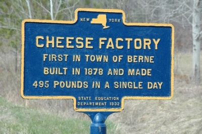 Cheese Factory Marker image. Click for full size.