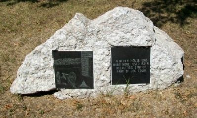 Block House Recruiting Station Marker. Click for full size. Block House Recruiting Station Marker image. Click for full size.