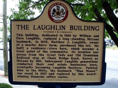 The Laughlin Building Marker image. Click for full size.