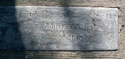 Walter Johnson Birth Site Family Farm Marker image. Click for full size.