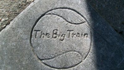 Walter Johnson Birth Site Big Train Marker image. Click for full size.