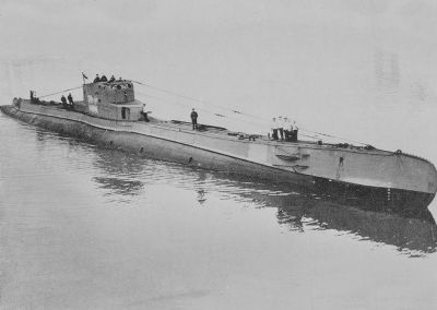 ORP "ORZEŁ" - declared lost after failing to return from her 7th war patrol in the North Sea while image. Click for full size.