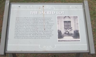 The Sacred Lot Marker image. Click for full size.
