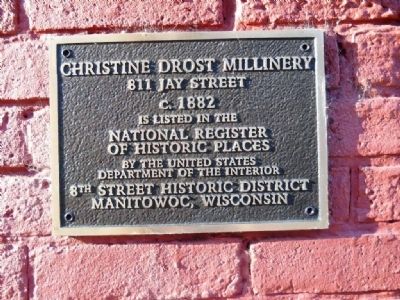 Christine Drost Millinery Marker image. Click for full size.