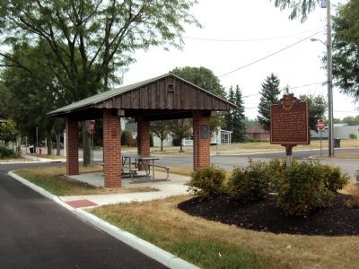 The Village of Van Buren Marker. Click for full size. The Village of Van Buren Marker image. Click for full size.