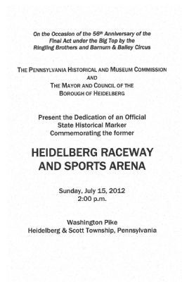 Heidelberg Raceway and Sports Arena image. Click for full size.