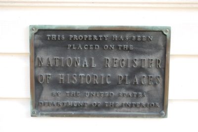 John and Carl Roebling House plaque. Click for full size. John and Carl Roebling House plaque image. Click for full size.