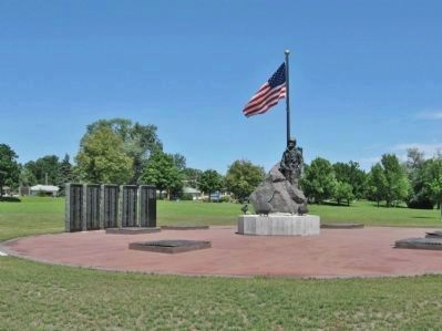 Honoring All Veterans Memorial image. Click for full size.