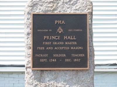 Prince Hall Marker image. Click for full size.