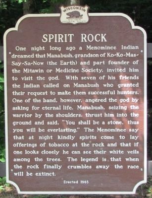 Spirit Rock Marker image. Click for full size.