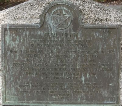 Duval County Marker image. Click for full size.