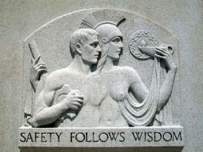 Relief on Safety Follows Wisdom Marker image. Click for full size.
