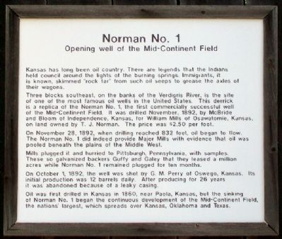 Norman No. 1 Marker image. Click for full size.