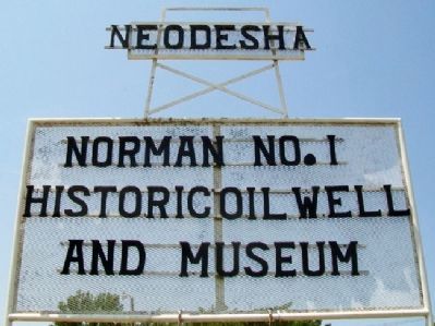 Norman No. 1 Museum Sign image. Click for full size.