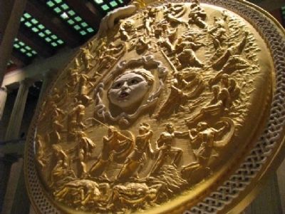 Athena's shield. Click for full size. Athena's shield image. Click for full size.