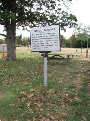 Federal Defenses Marker. Click for full size. Federal Defenses Marker image. Click for full size.
