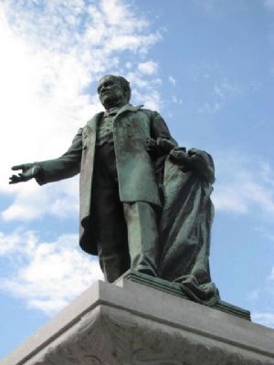 John W. Thomas Statue. Click for full size. John W. Thomas Statue image. Click for full size.