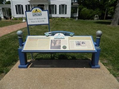 Lincoln & Governor Duncan Marker. Click for full size. Lincoln & Governor Duncan Marker image. Click for full size.