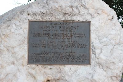 August Belmont Marker. Click for full size. August Belmont Marker image. Click for full size.