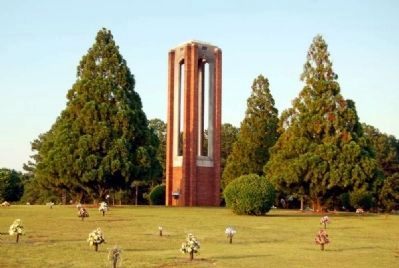 New Silver Brook Cemetery Chimes Tower. Click for full size. New Silver Brook Cemetery Chimes Tower image. Click for full size.