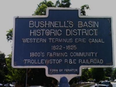 Bushnell's Basin Marker image. Click for full size.