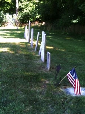 Civil War (G.A.R.) Veteran Headstone in Center Cemetery image. Click for full size.