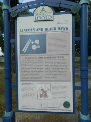 Lincoln and Blackhawk Marker image. Click for full size.