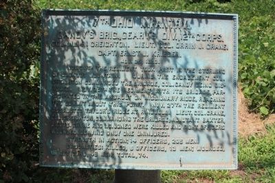 7th Ohio Infantry. Marker image. Click for full size.