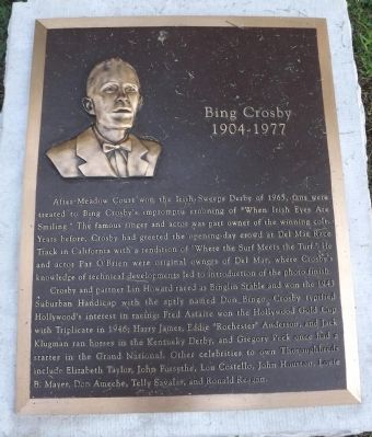 Bing Crosby Marker image. Click for full size.