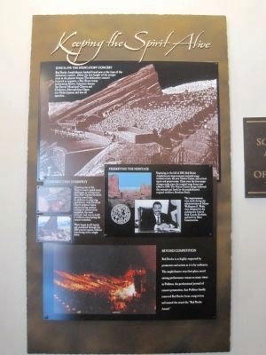 About the Red Rocks Amphitheatre image. Click for full size.