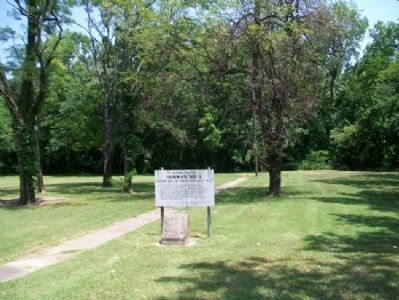 Actual Site of Norman No. 1 Marker image. Click for full size.