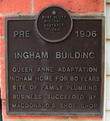 Ingham Building Marker image. Click for full size.
