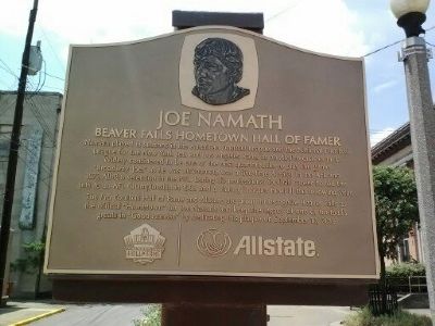 Joe Namath Marker image. Click for full size.