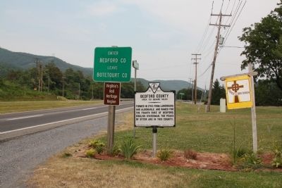 View into Bedford County. Click for full size. View into Bedford County image. Click for full size.
