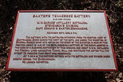 Baxter's Tennessee Battery Marker image. Click for full size.