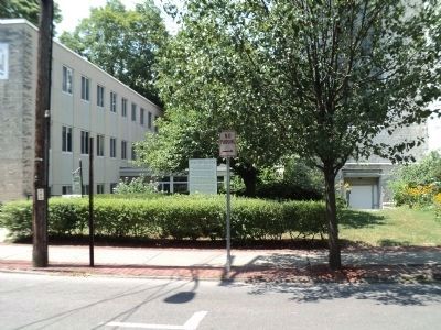 Marker on Fair Street image. Click for full size.