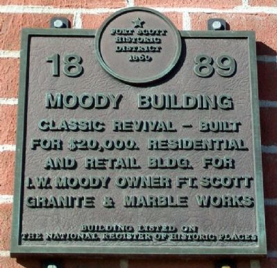 Moody Building Marker image. Click for full size.