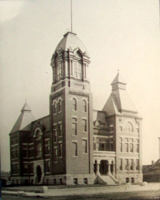 Jasper County Courthouse Marker image. Click for full size.
