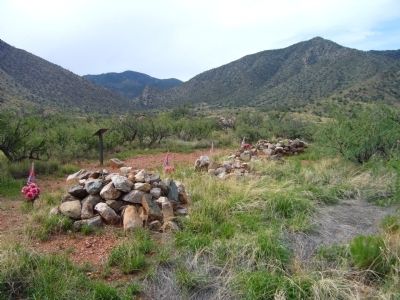 Confederate Graves at Dragoon Springs. Click for full size. Confederate Graves at Dragoon Springs image. Click for full size.
