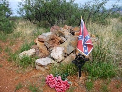 Confederate Grave at Dragoon Springs image. Click for full size.