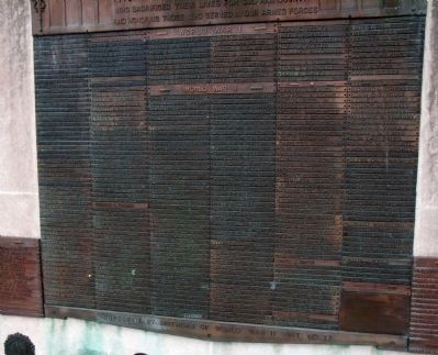Center Plaque. Click for full size. Center Plaque image. Click for full size.